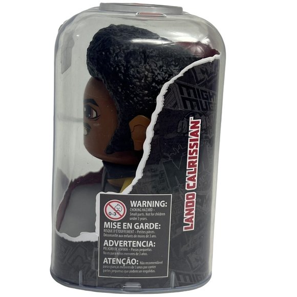 Star Wars Mighty Muggs Figure Lando Calrissian #11 Disney Hasbro - Picture 4 of 12